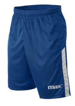 Max Sport Short Lisso royalblau-weiß